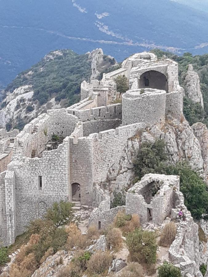 Maison De Charme Avec Patio Et Terrasse De Toit Estagel Εξωτερικό φωτογραφία